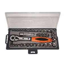 Trusa tubulare 1/4" x 39 pcs 4 13 mm Basic